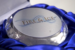 Fire and Ice medallion photo
