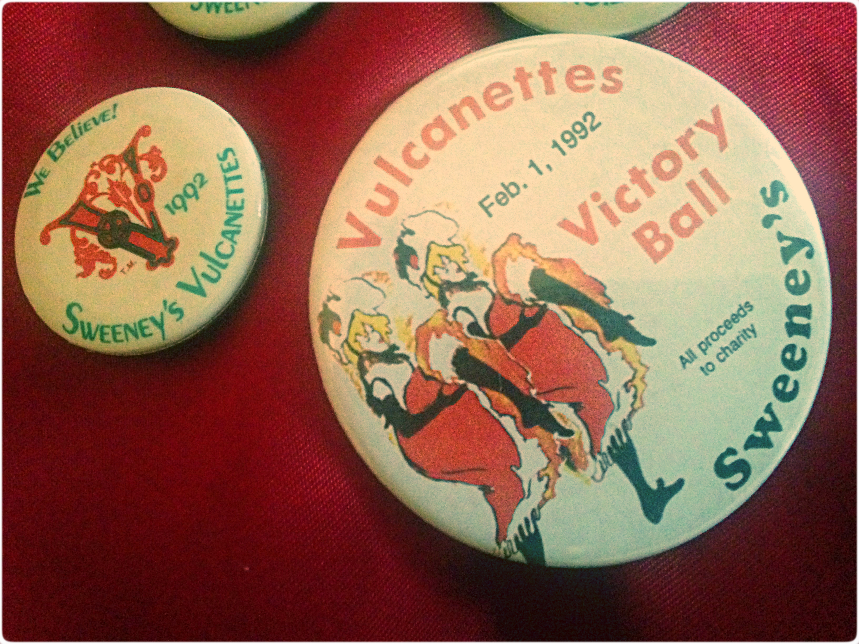Jill Fiebiger of St. Paul, a former Vulcanette, has kept some of the memoribilia from that unauthorized 1990s spin-off of the St. Paul Winter Carnival's Vulcans.? (Pioneer Press: Molly Guthrey)