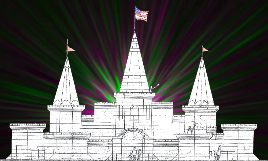 Vadnais Heights Mayor Bob Fletcher announced Monday, April 3, 2017, that the city and several partners are planning to build an ice palace to coincide with the 2018 Super Bowl in Minneapolis. The palace, which will rise to at least 52 feet in recognition of the 52nd Super Bowl, will be the showpiece of an inaugural family-friendly wintertime celebration called the "Northern Lights and Ice Festival."(Courtesy of the city of Vadnais Heights and Rust Architects)