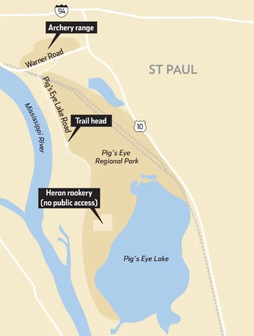 Pigs Eye Regional Park Map