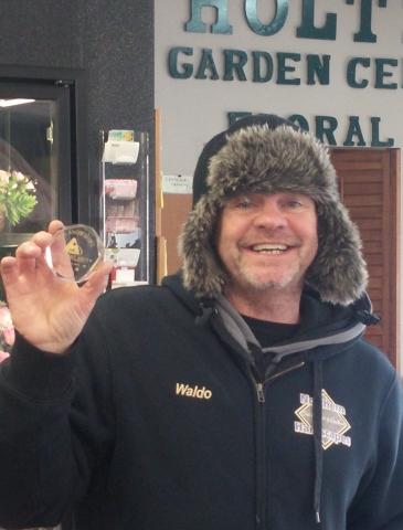 Ken Waldo 2016 Ham Lake Snow Bowl Medallion Finder