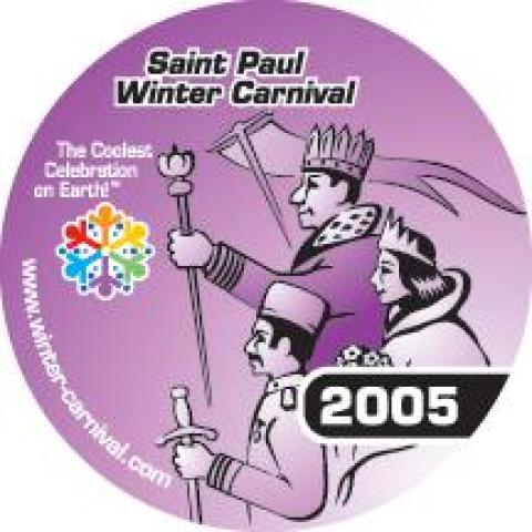 2005 Winter Carnival Boreas Button