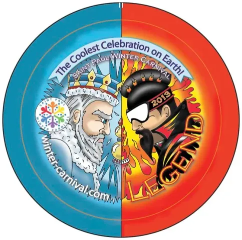 2013 Winter Carnival Legend Button