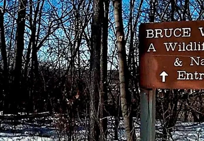 Nature Trail and Wildlife Viewing Area Sign