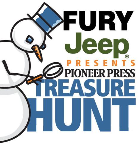 2014 Pioneer Press Treasure Hunt Logo