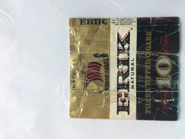 The Erik Cigar wrapper