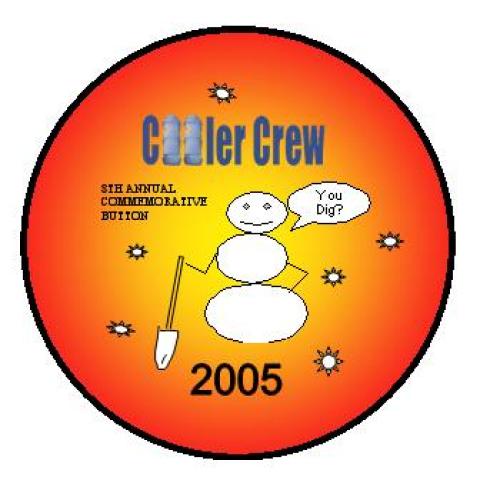 2005 Cooler Crew Red Button