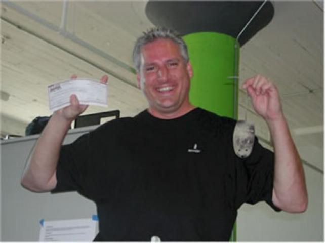 Congratulations to Bradley TeGantvoort finder of mouse 3 at Lake Harriet. A hard core Winter Carnival Medallion hunter, he spent over 32 hours searching for this mouse. He was the only person to solve the clues to find 2 mice. He, Jake Ingebright and Tim Petrie also found mouse 2! Congratulations guys!