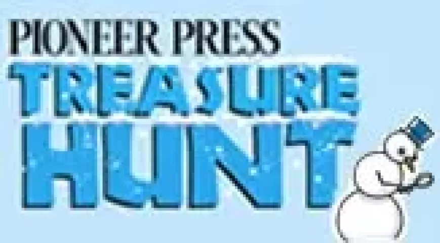 2009 Pioneer Press Treasure Hunt Logo