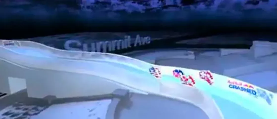 Crashed Ice Simulation