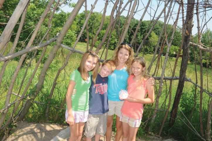 The Young family found the 2012 Summerfest medallion in Bethke Park after just two clues were revealed.