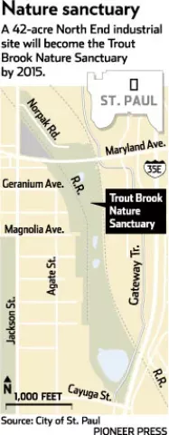 Trout Brook Map