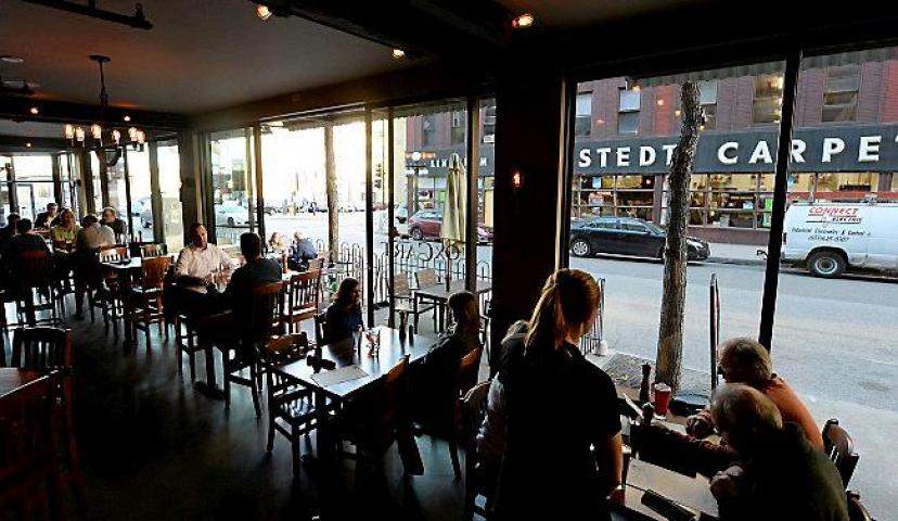 Ox Cart Ale House in St. Paul’s Lowertown. (John Autey / Pioneer Press)