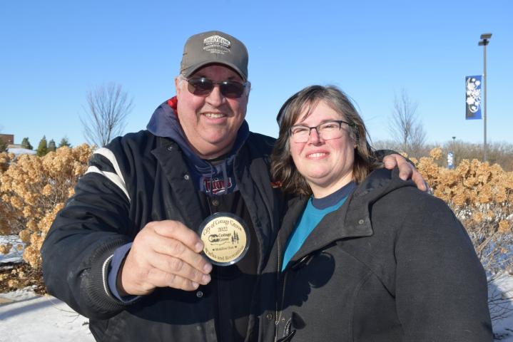 The 2022 Cottage Grove Winter Medallion Finders