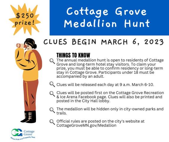 2023 Cottage Grove Medallion Flyer