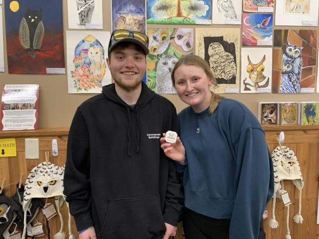 2024 Festival of Owls Medallion Winner Becca Rostad
