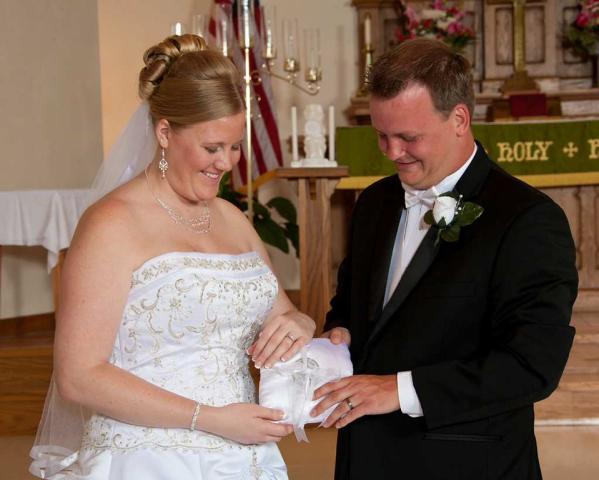 Jake and Sara Ingebrigtson at their 2010 wedding. (Courtesy photo)