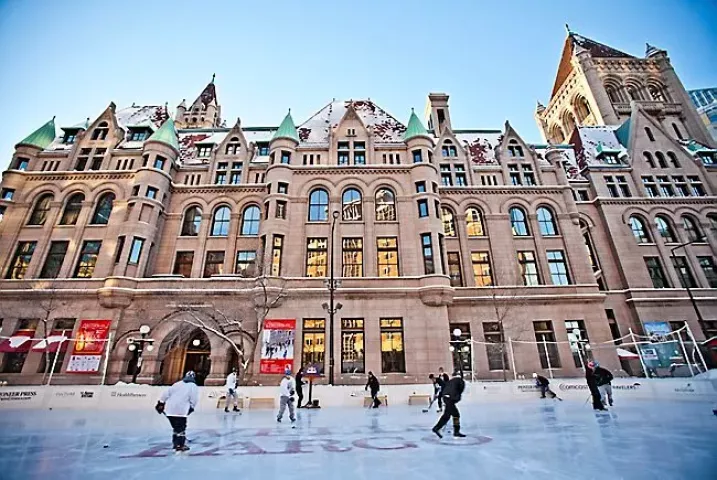 Wells Fargo Winterskate, across from Landmark Center, continues through Feb. 1. (Pioneer Press File)