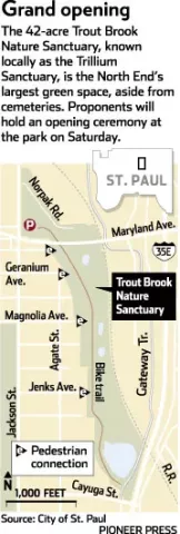 Trout Brook Map