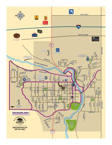 2016 Jackson Town and Country Days Map