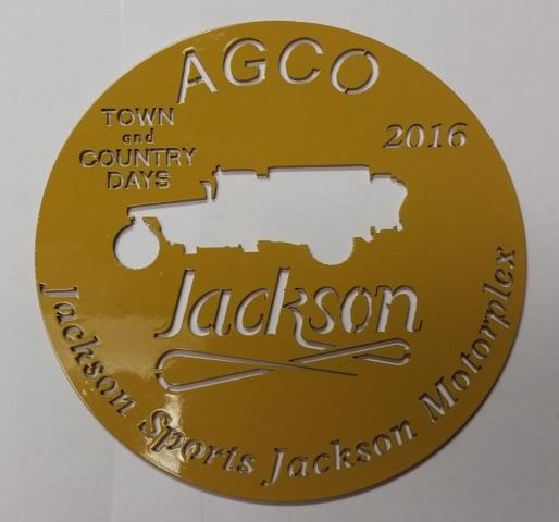 2016 Jackson Town and Country Days Medallion
