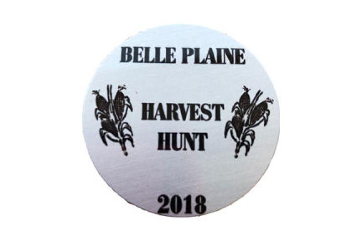 2018 Belle Plaine Harvest Medallion