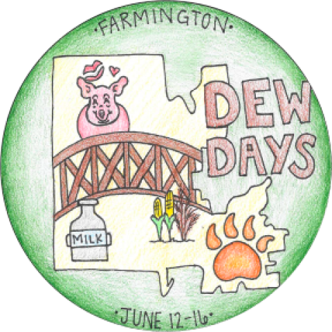 2018 Farmington Dew Days Button