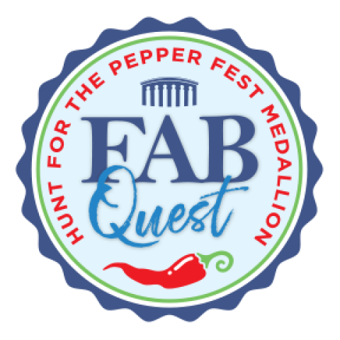 2018 Pepper Fest Medallion Logo