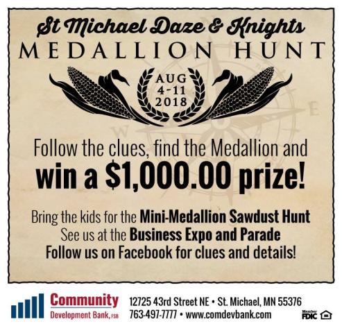 2018 St. Michael Daze Flyer