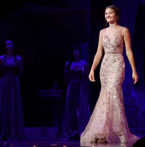 Miss Litchfield Claudia Toenjes also received the formal gown award.