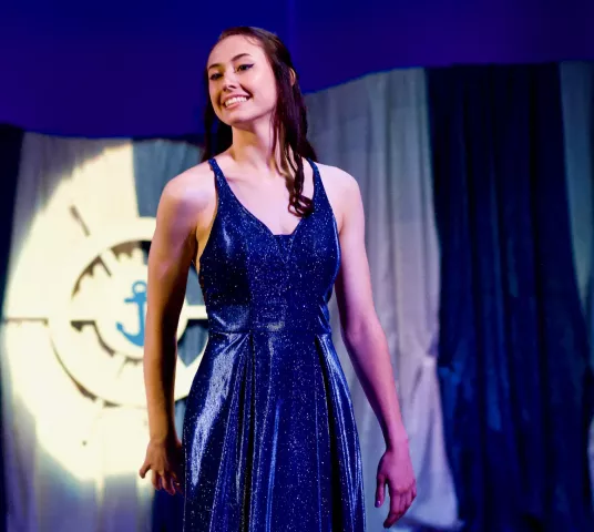 Haylie Magoon was chosen by her fellow Miss Litchfield candidates as winner of the Miss Congeniality award.