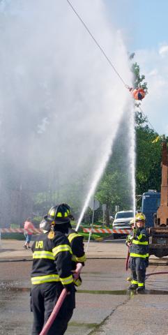 Firefighters at Play