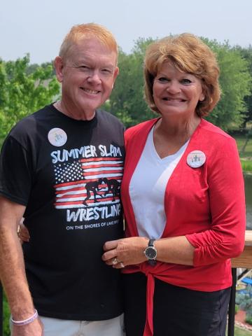 Dick and Roxy Penk have a long history of involvement with community projects, especially those that support youth in the Litchfield area. The Watercade board recognized that by asking the couple to serve as grand marshals for this year’s Grande Day Parade.
