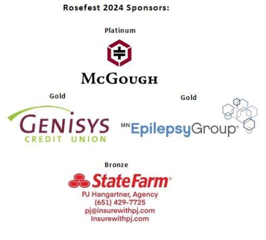 2024 Rosefest Sponsors