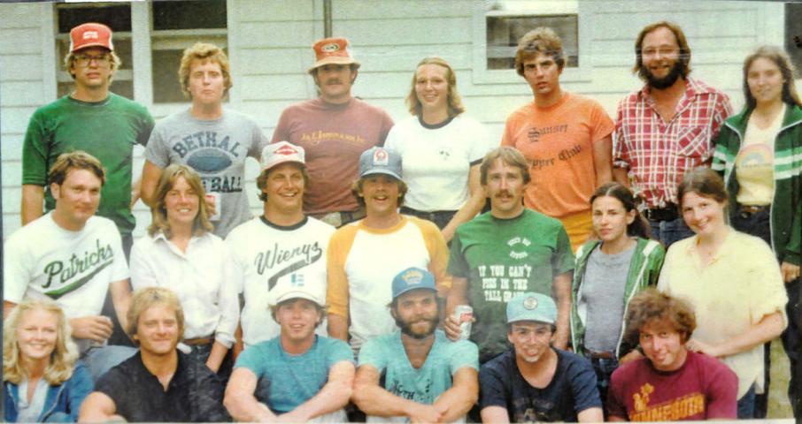 A group shot of the Tanks during the mid-1970s.