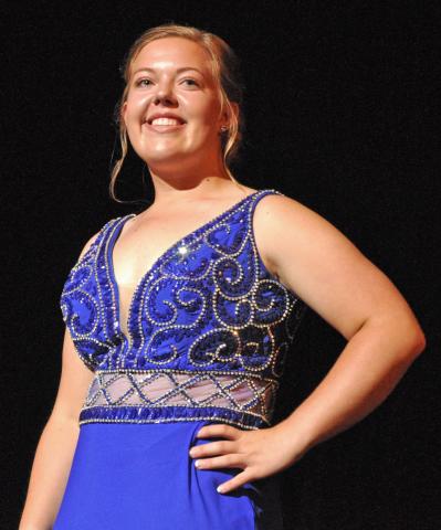 Maddie Grates, the daughter of Brenda and Rick Grates, was awarded Miss Congeniality at Watercade Coronation Sunday evening.