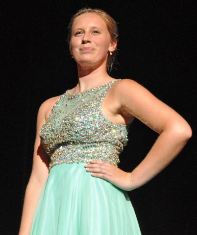 Morgan Randt, the daughter of Kristine and Ryan Randt, received the Formal Gown Award.