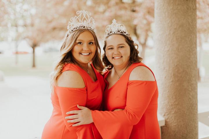 Miss Litchfield Brianna Larson and Princess Laura Shoutz