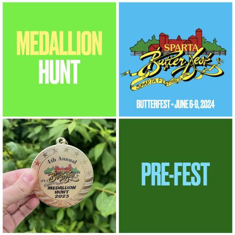 2024 Sparta Butterfest Medallion Hunt
