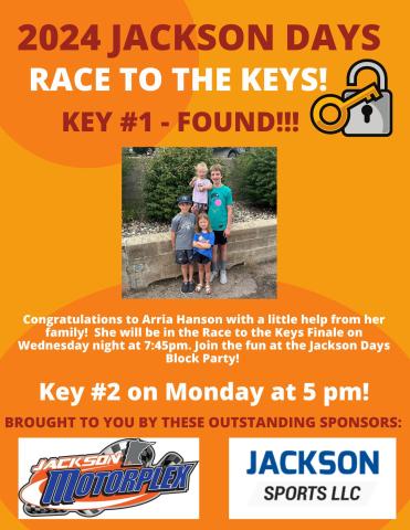 2024 Jackson Days Key 1 Finders