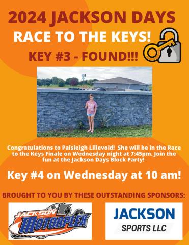 2024 Jackson Days Key 3 Finders