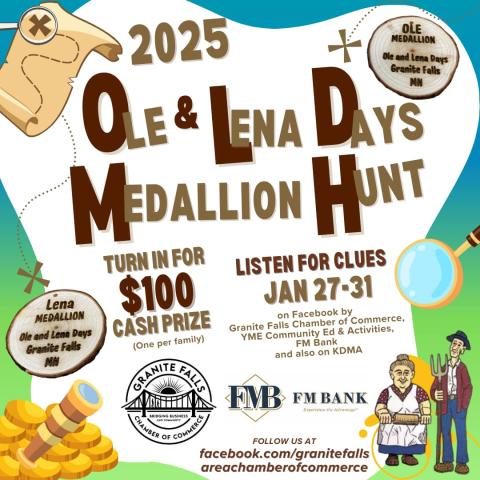 2025 Ole and Lena Days Flyer