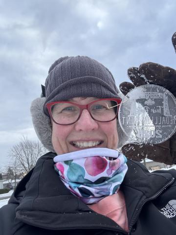 2025 Twin Ports Winterfest Medallion Finder Monica Przybyl-Spry