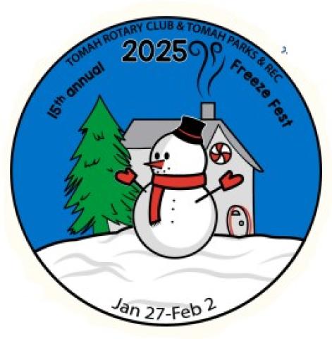 2025 Tomah Freeze Fest Button