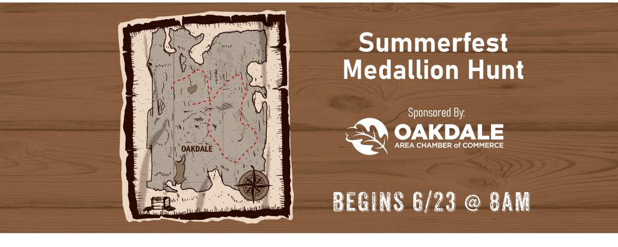 2025 Oakdale Summerfest Medallion Hunt