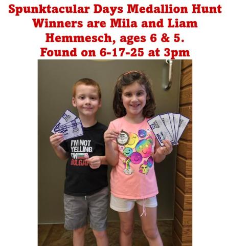 2025 Avon Spunktacular Medallion FInders
