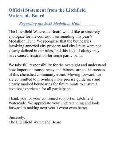 2025 Litchfield Statement