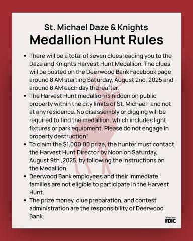 2025 St. Michael Rules