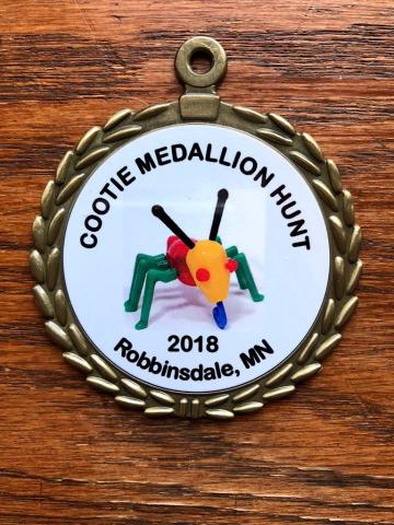 2018 Robbinsdale Cootie Medallion