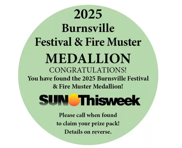 2025 Burnsville Festival Medallion